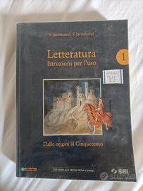 LETTERATURA ISTRUZIONI PER L'USO Origini al 500