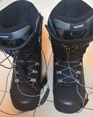 Scarponi Snowboard Nitro Thunder TLS taglia 41 1/3