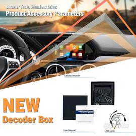 CarPlay Android Auto per Mercedes Benz ABCE CLA GL
