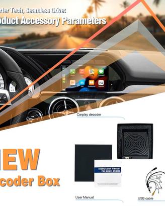 CarPlay Android Auto per Mercedes Benz ABCE CLA GL
