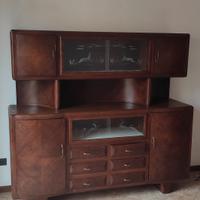 Credenza con vetrina 