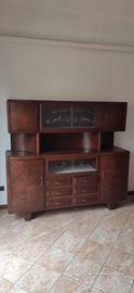 Credenza con vetrina 