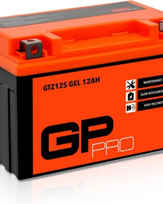 GP-PRO GTZ12S 12V 12Ah GEL Batteria di avviamento