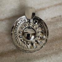 Tastevin da sommelier in metallo silver plated