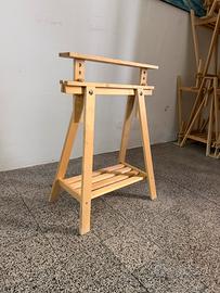 Cavalletto in legno regolabile