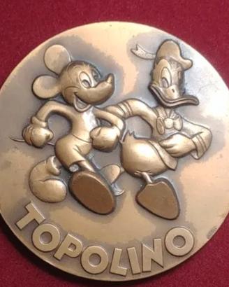C..erco medaglione topolino paperino disney