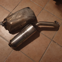 Scarico e cat. Ktm duke 690 2012-2015