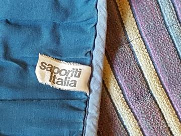 Saporiti Italia copriletto matrimoniale in lana