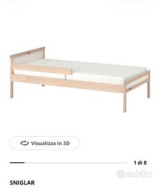 Letto sniglar ikea bambini