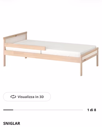 Letto sniglar ikea bambini