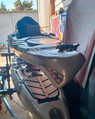 🛶 Kayak da Pesca FULL OPTIONAL + Ecoscandaglio + 