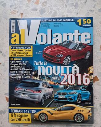 Rivista Al Volante Alvolante 2016 Ferrari TDF Dies