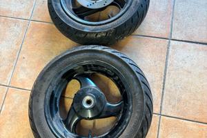 gomme metzler per malaguti phantom f 12 piu cerchi