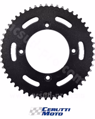Corona Beta 50 RR passo 420 NERO ( d: 100mm / 4 fo