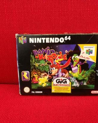 BANJO KAZOOIE - NINTENDO 64 - COMPLETO