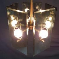Coppia lampadari Fontana Arte design Paroldo