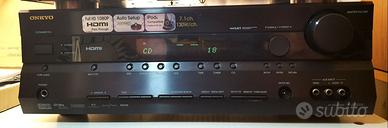 Sinto Amplificatore AV ONKYO TX-SR 505E