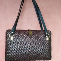Intramontabile chic borsa in midollino