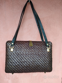Intramontabile chic borsa in midollino