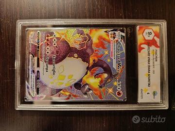 Charizard v-max shiny Destino Splendente 