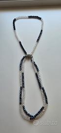 Collana multifunzione con chiusura magnetica 