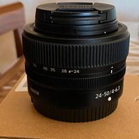 Nikon Z 24-50mm F/4-6.3 +adatt Z mount