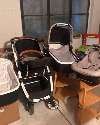 Passeggino foppapedretti supertres+seggiolino auto