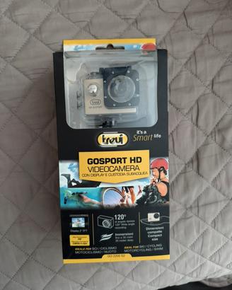 Action Cam HD Trevi GoSport imperm 30m con display