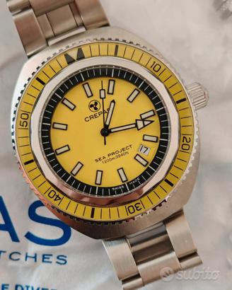 Crepas sea project diver 1000 m