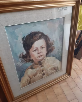 olio su tela.