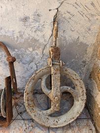 Ferro antico bilancia ruota