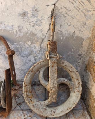 Ferro antico bilancia ruota