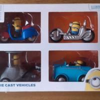 SET 4 VEICOLI MINIONS