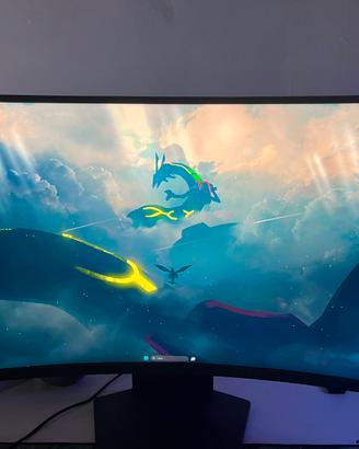 LG UltraGear 27GS60QC-B 27" QHD Curvo 180Hz