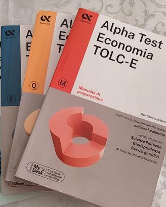 Alpha Test PLUS Economia TOLC-E