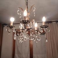 lampadario a gocce 5 braccia