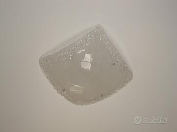 Plafoniera in vetro di murano