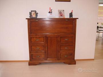 Tavolo Consolle "Manhattan" PARLANI Noce massello