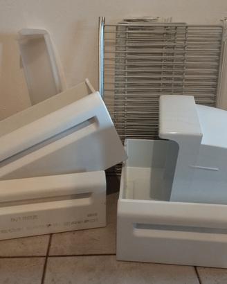 Cassetti frutta/verdura ripiani frigorifero