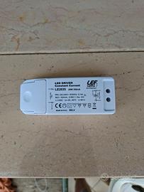 Alimentatore LED 20W 58Vdc corrente costante 350mA