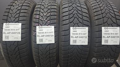 4 Pneumatici Bimisura Ant 165/65R15 Post 185/60R15
