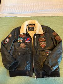 Giubbotto pelle  top gun