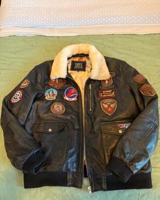 Giubbotto pelle  top gun