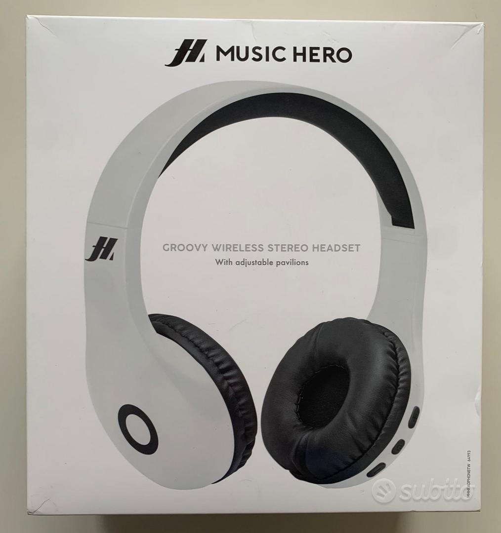 Cuffie Music Hero Headphone Audio Video In vendita a Brescia