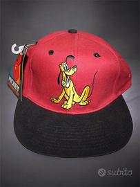 Cappellino Vintage Pluto Mickey Unlimited Nuovo