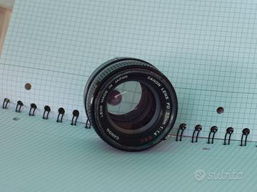 Canon FD 50 1.4 SCC ghiera