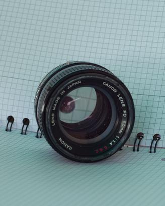 Canon FD 50 1.4 SCC ghiera
