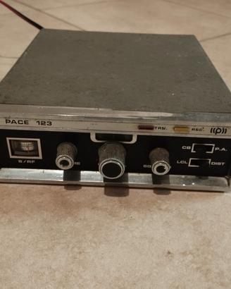 CB  VINTAGE MOLTO RARO "PACE 123" FUNZIONANTE 