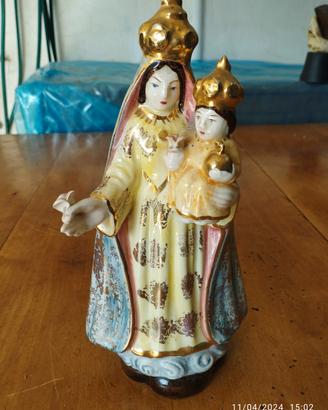 statua in ceramica madonna 