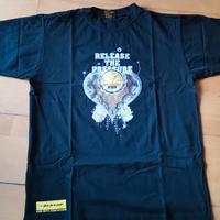 T-shirt nera Dunlop